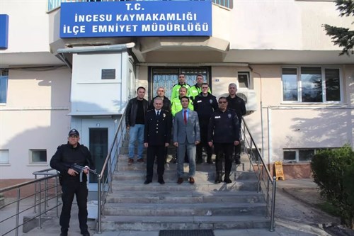 Kaymakamımız  İlçe Emniyet Müdürlüğü Personellerin Polis Haftasını Kutladı